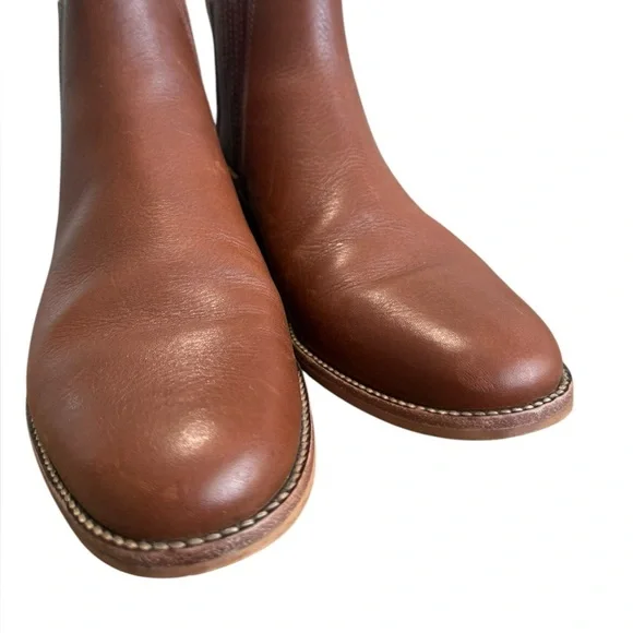 Madewell Flat Chelsea Boots in Leather J8295 - Picture 11 of 16